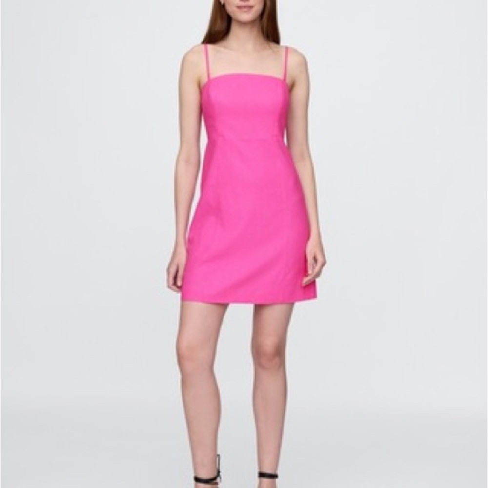 GAP Pink Linen Dress